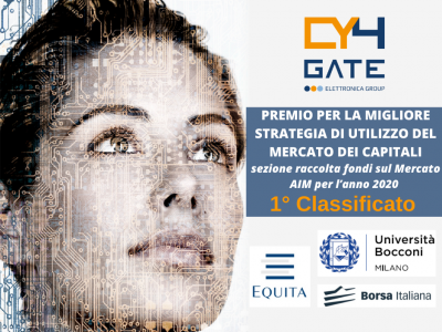 Premiazione IPO CY4GATE